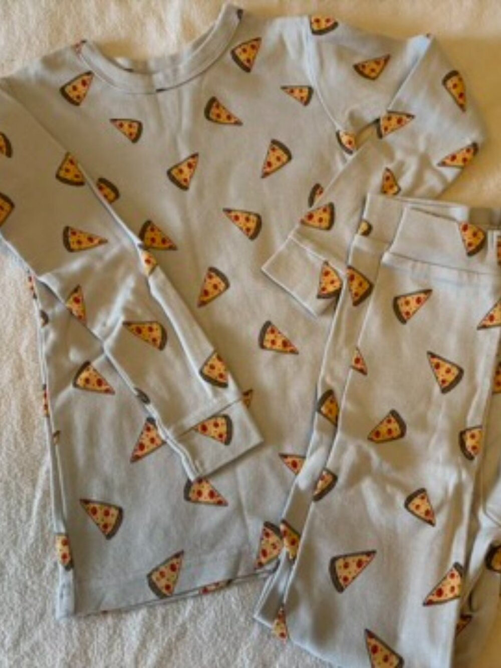 Gap long pajamas - Pizza, Size 6